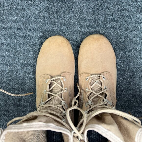 Altama Combat Boots Men's‎ Size 10R Tan Suede Tactical Vibram Outdoor Work Boots - Picture 11 of 15